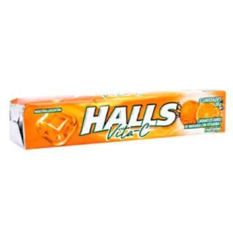 PASTILLAS HALLS VITA C NARANJA